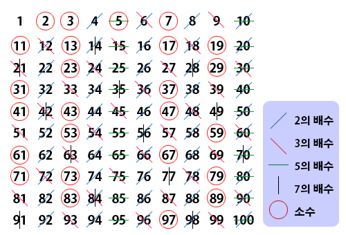 소수(Prime Number)의 발견 이미지