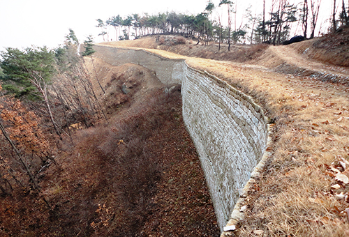 충주 장미산성 이미지