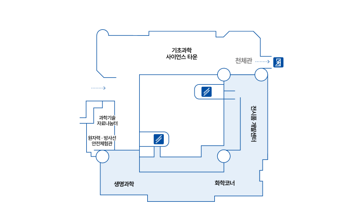 1F 기초과학·화학·생명과학 약도