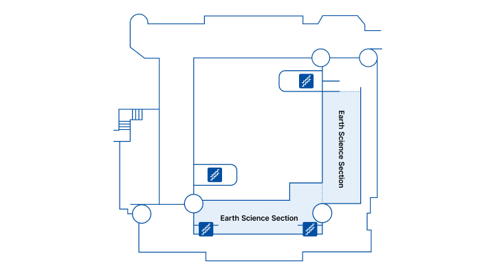 Mid-Level Earth Science Section Map