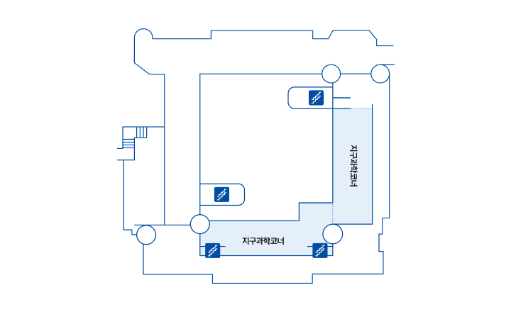 지구과학코너 약도