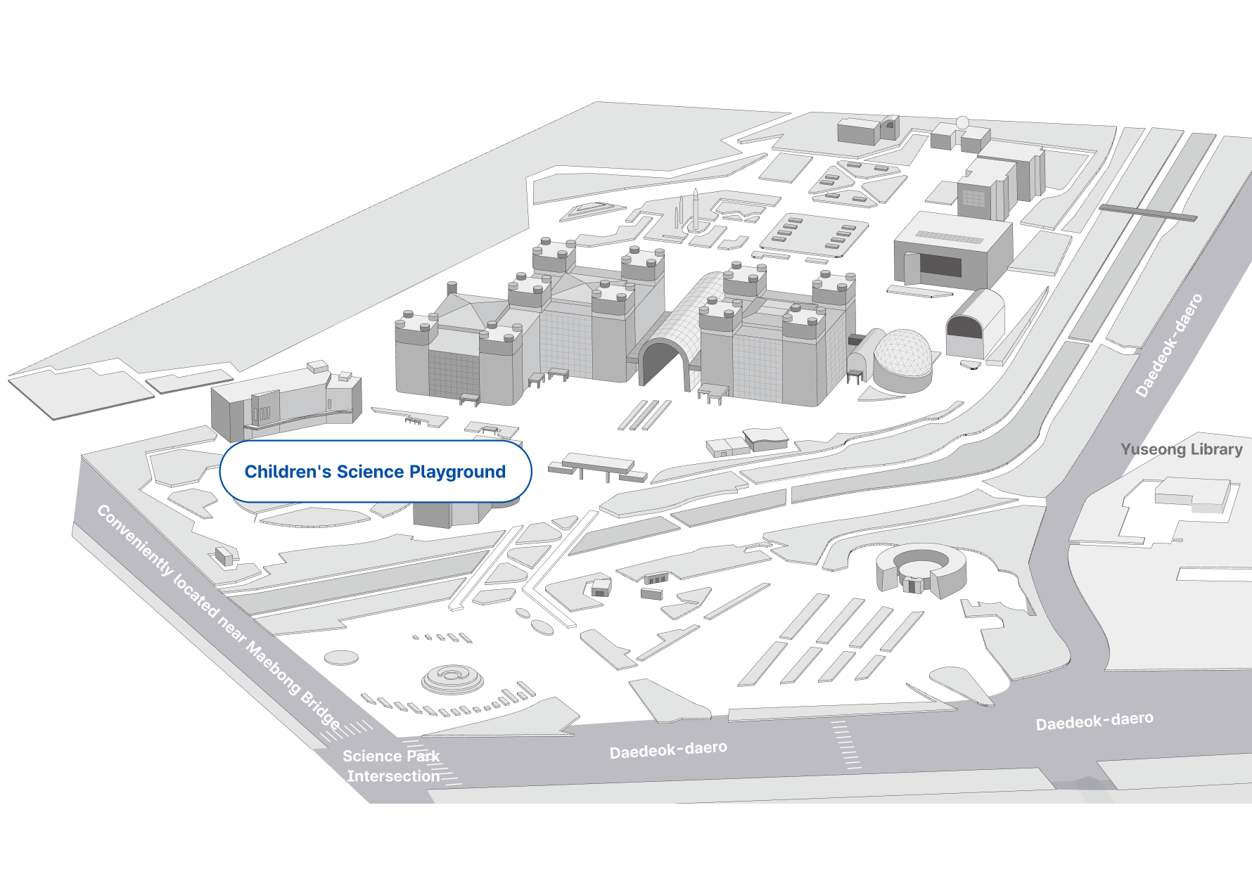 Children's Science Playground Map