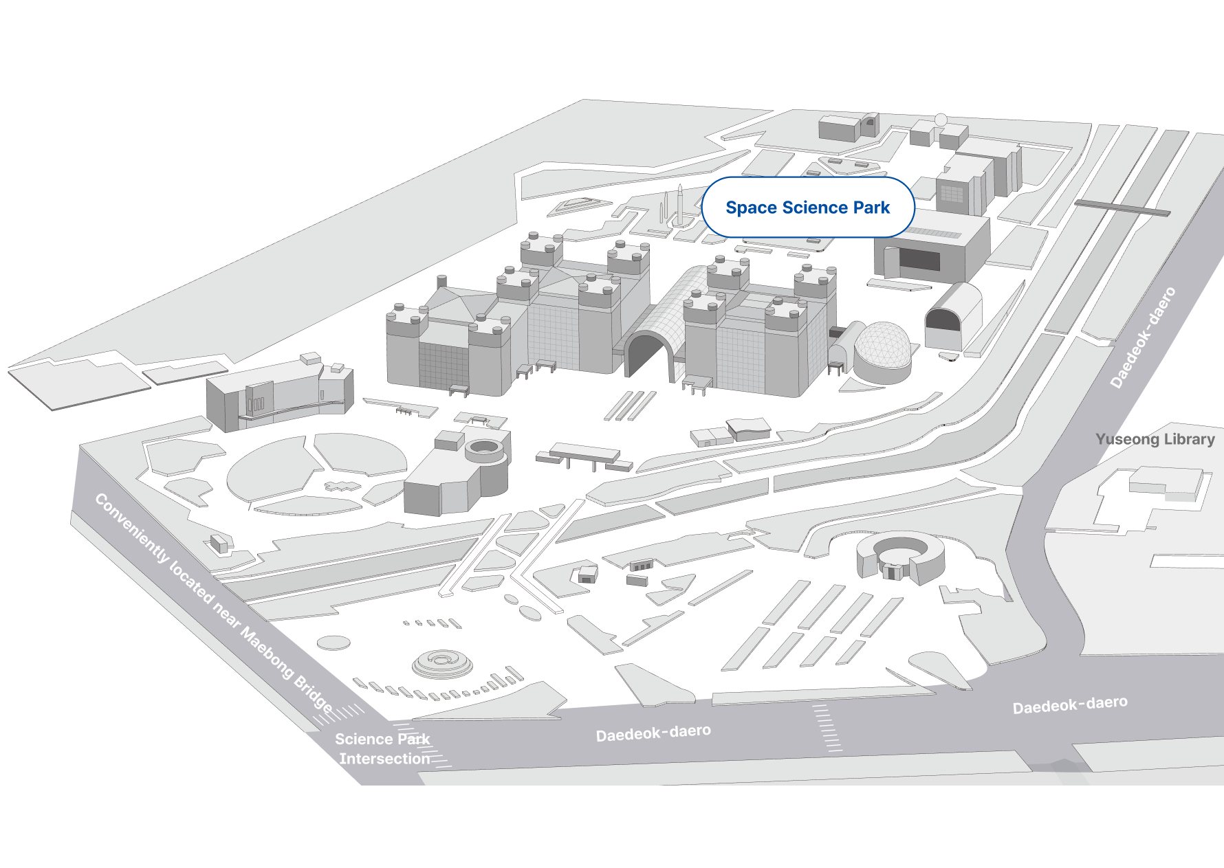 Space Science Park Map